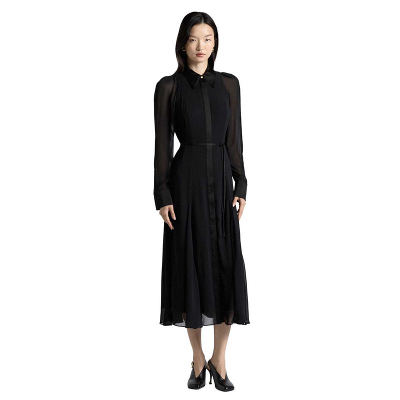 Cue Yoryu Georgette Shirt Dress image number 0